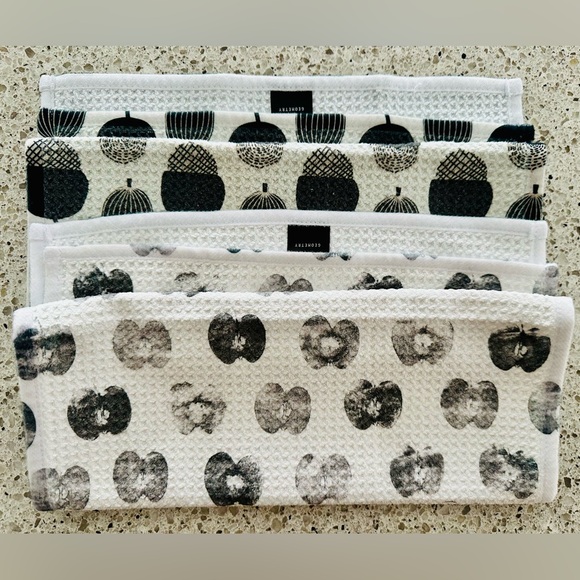 Geometry kitchen bar towels set of 2 - Picture 3 of 7